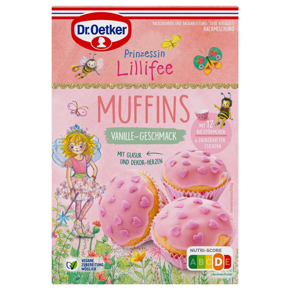 Link zu  Backmischung Kindermuffins, Lillifee