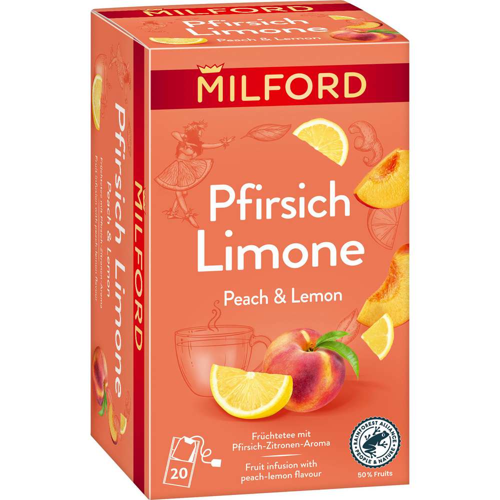 Link zu  Früchtetee, Pfirsich-Limone