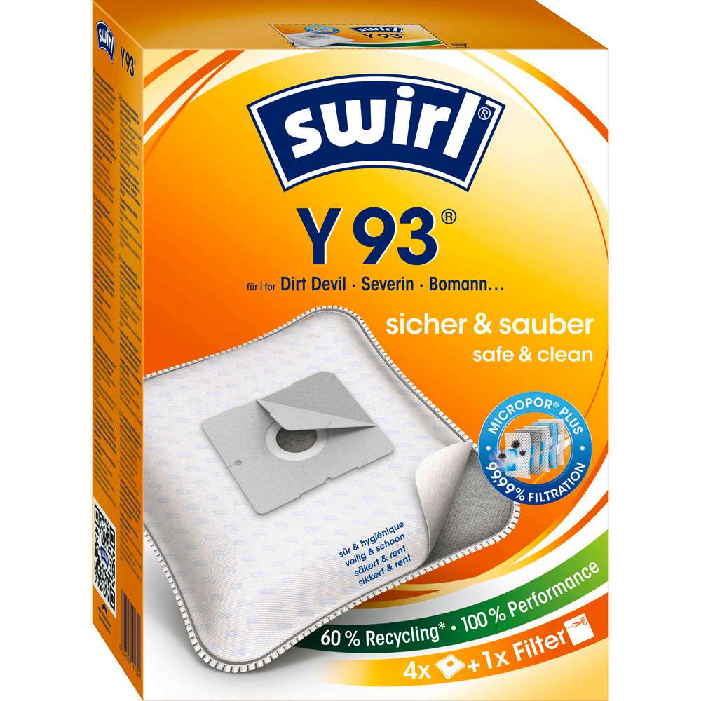 Link zu  Staubsaugerbeutel Y 93, safe & clean