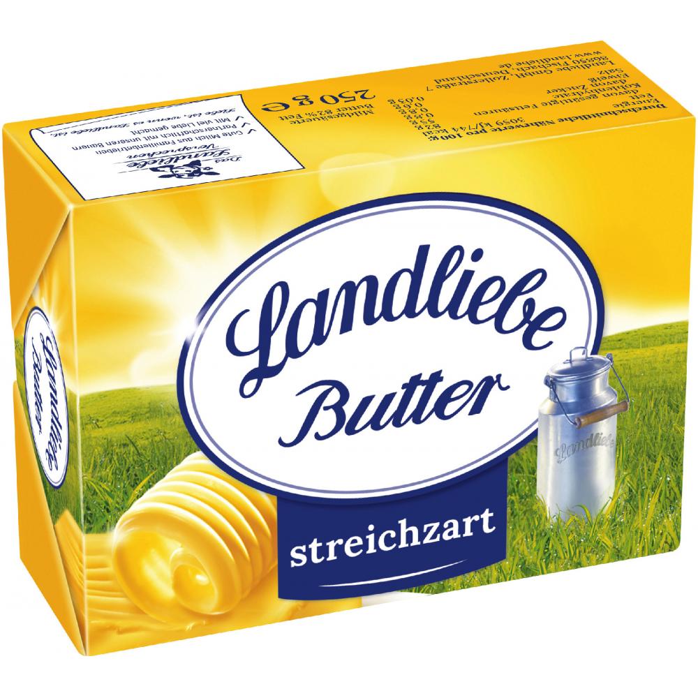 Link zu  Landliebe Butter oder Die Streichzarte, je 250 g