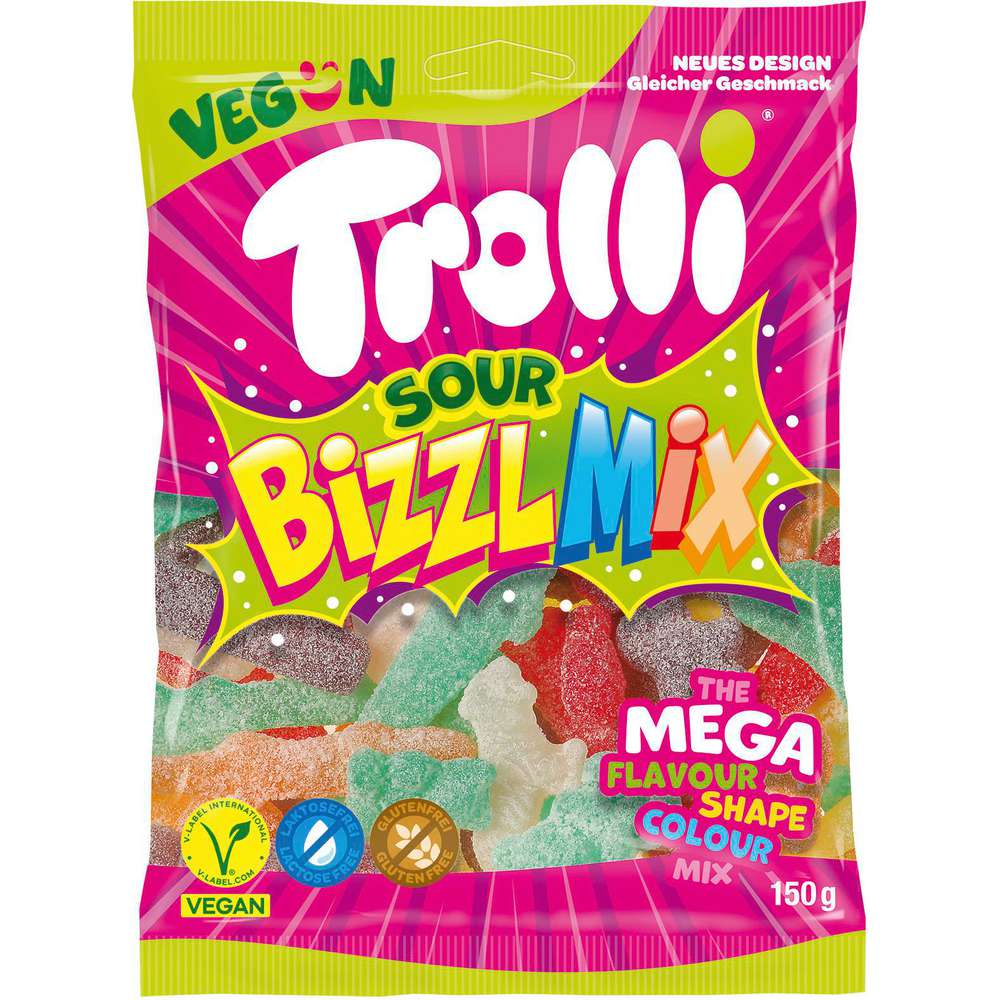 Link zu  Fruchtgummi Sour Bizzl Mix