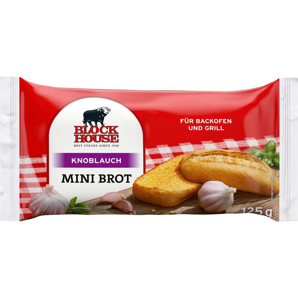 Link zu  Mini Brot Knoblauch