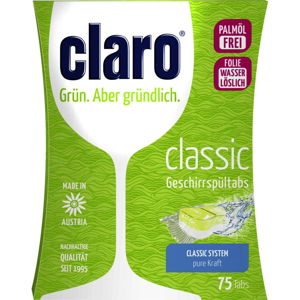 Link zu  Claro Geschirrspültabs Multi oder Classic, je 50–75 Stück