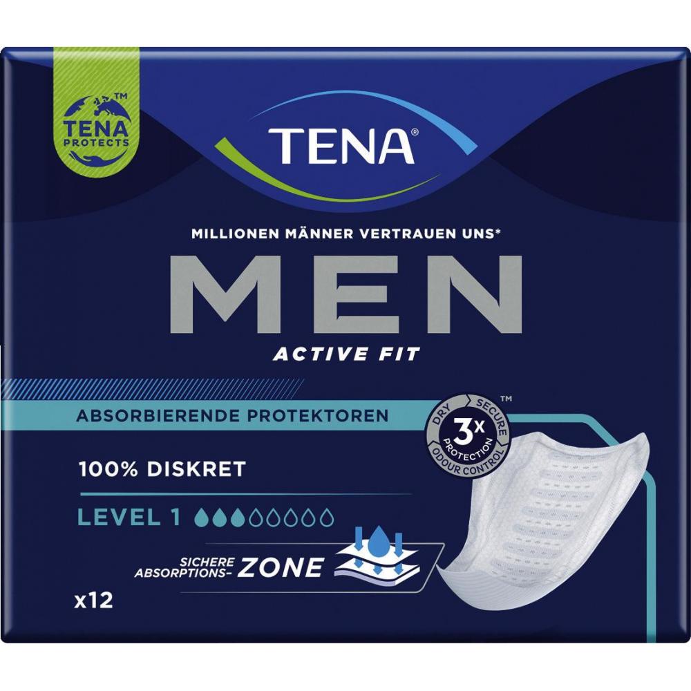Link zu  Tena for Men Einlagen, je 8–12 Stück