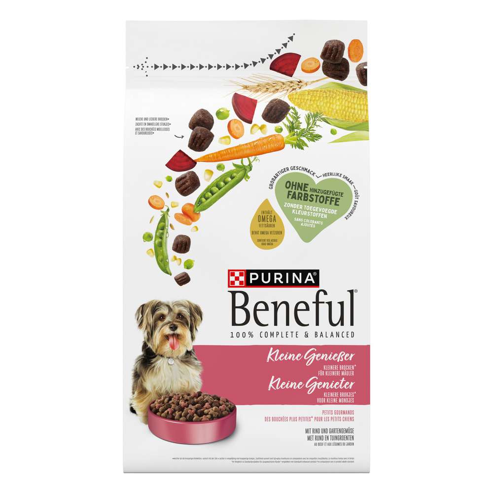 Link zu  Hunde-Trockenfutter Beneful, kleine Genießer, Rind/Gartengemüse