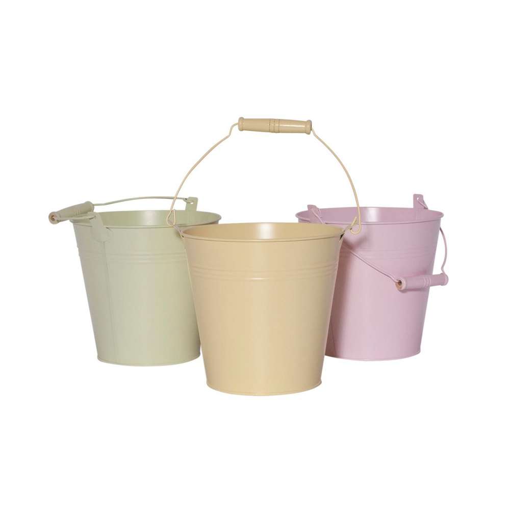 Link zu  Zink-Henkel-Eimer rund, verschiedene Farben