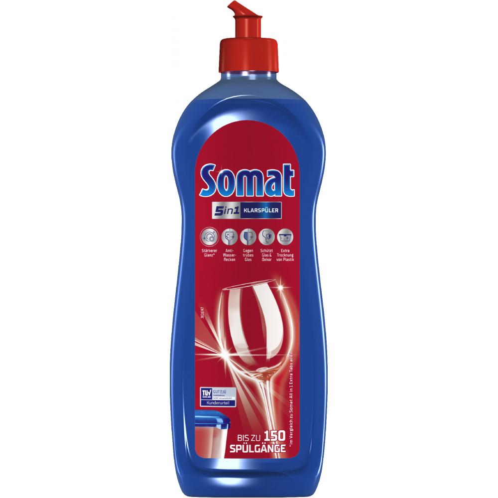 Link zu  Somat 5 in 1 Klarspüler oder Maschinenreiniger, je 250–750 ml