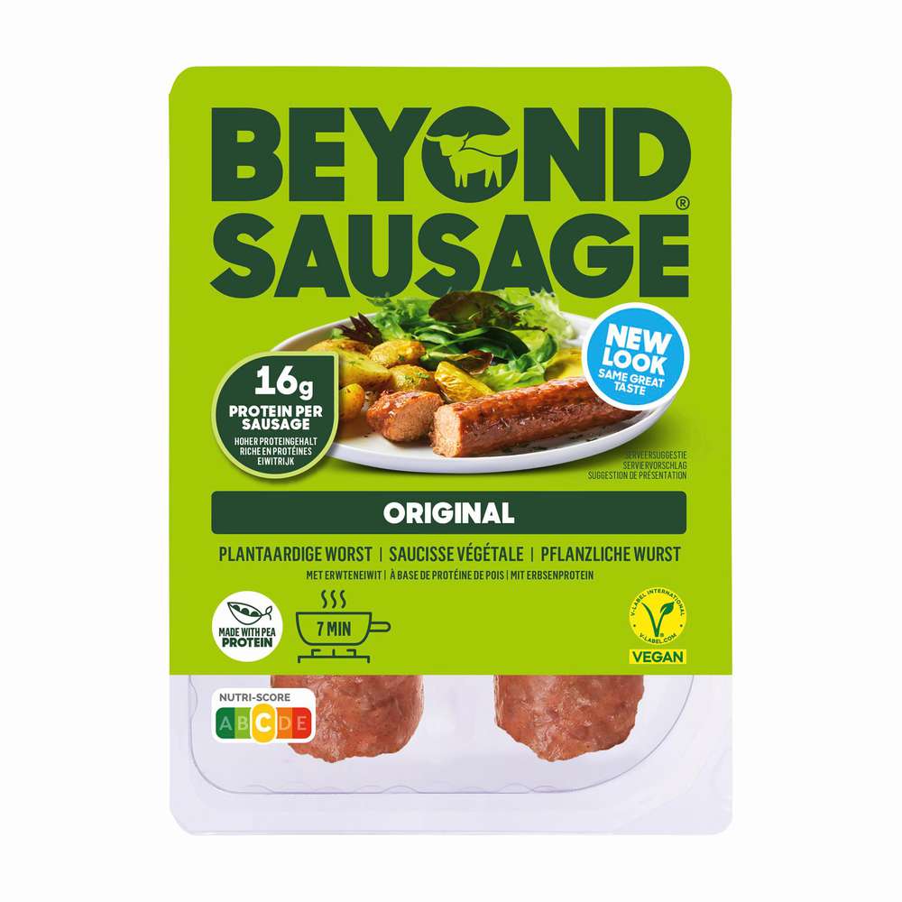 Link zu  Vegetarische Wurst Beyond Sausage