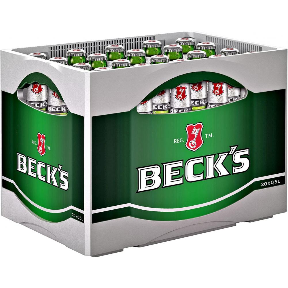 Link zu  Beck’s Bier, je Kiste