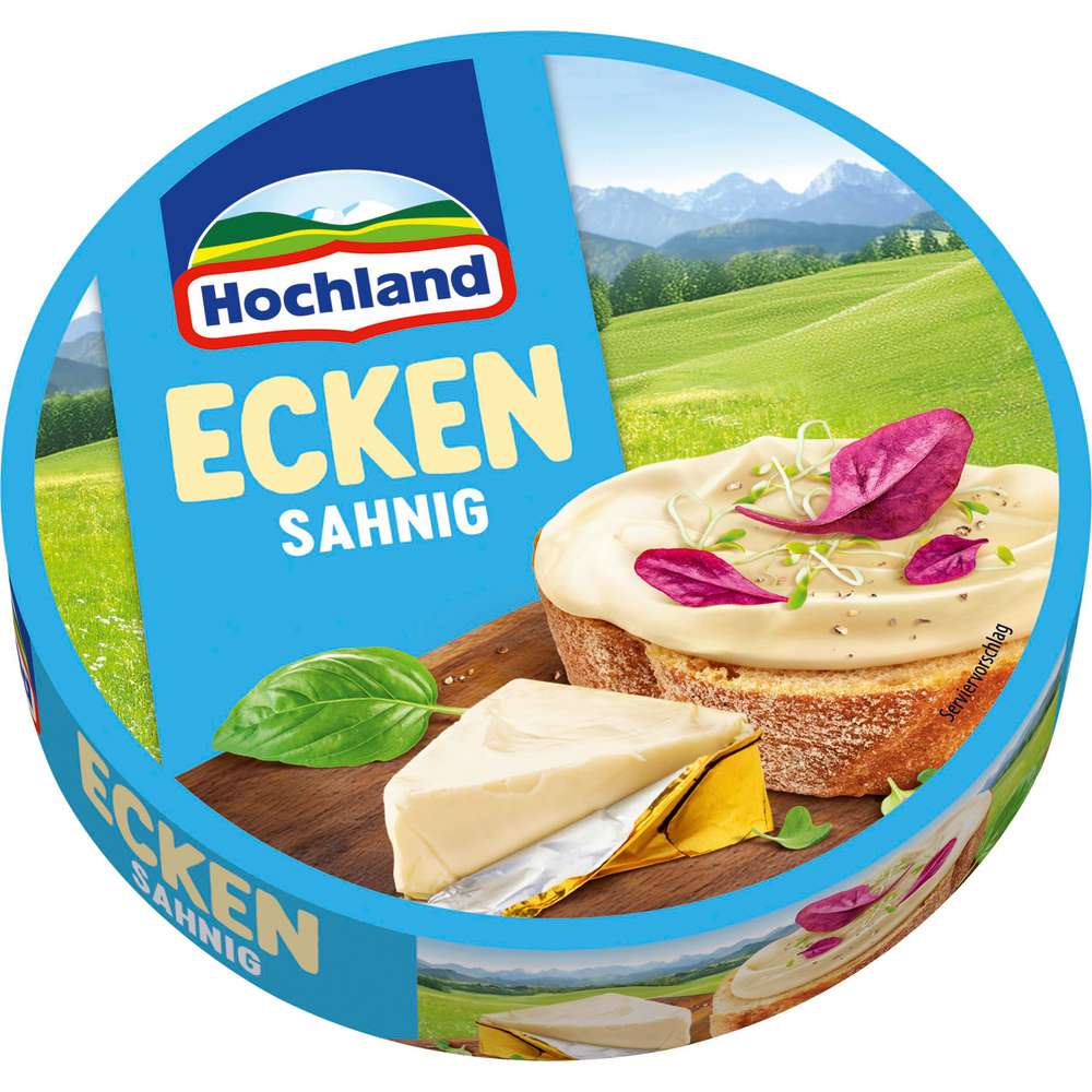 Link zu  Schmelzkäse-Ecken, Sahnig