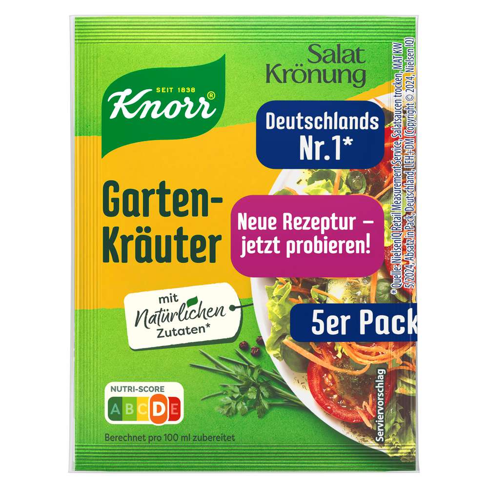 Link zu  Salat Krönung, Gartenkräuter