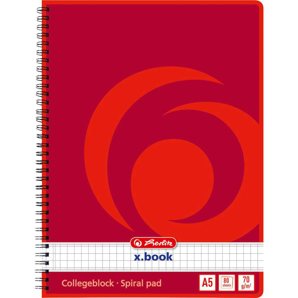 Link zu  Notizblock, A5 kariert, 80 Blatt