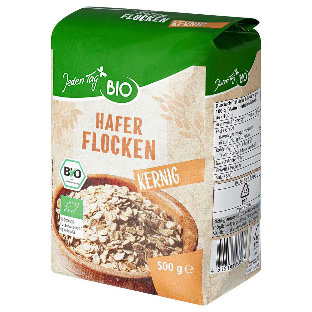 Link zu  Bio Haferflocken kernig