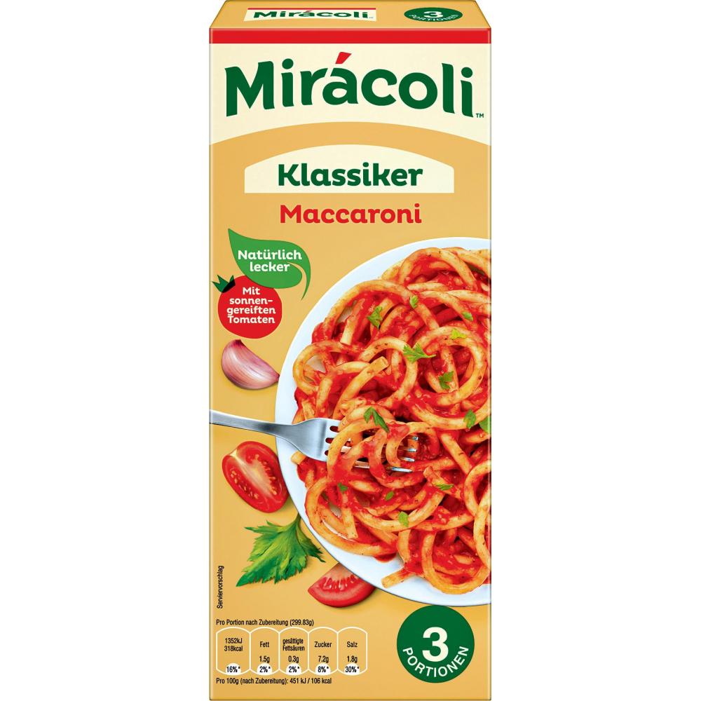 Link zu  Mirácoli 3 Portionen, je 265–380 g