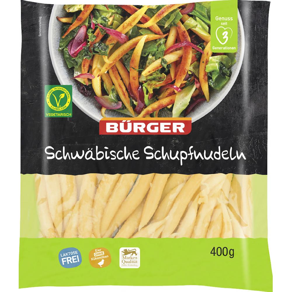 Link zu  Bürger Schwäbische Schupfnudeln, Eierspätzle oder Eierknöpfle, je 400–500 g