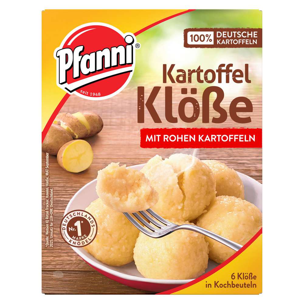 Link zu  Kartoffel Knödel mit rohen Kartoffeln