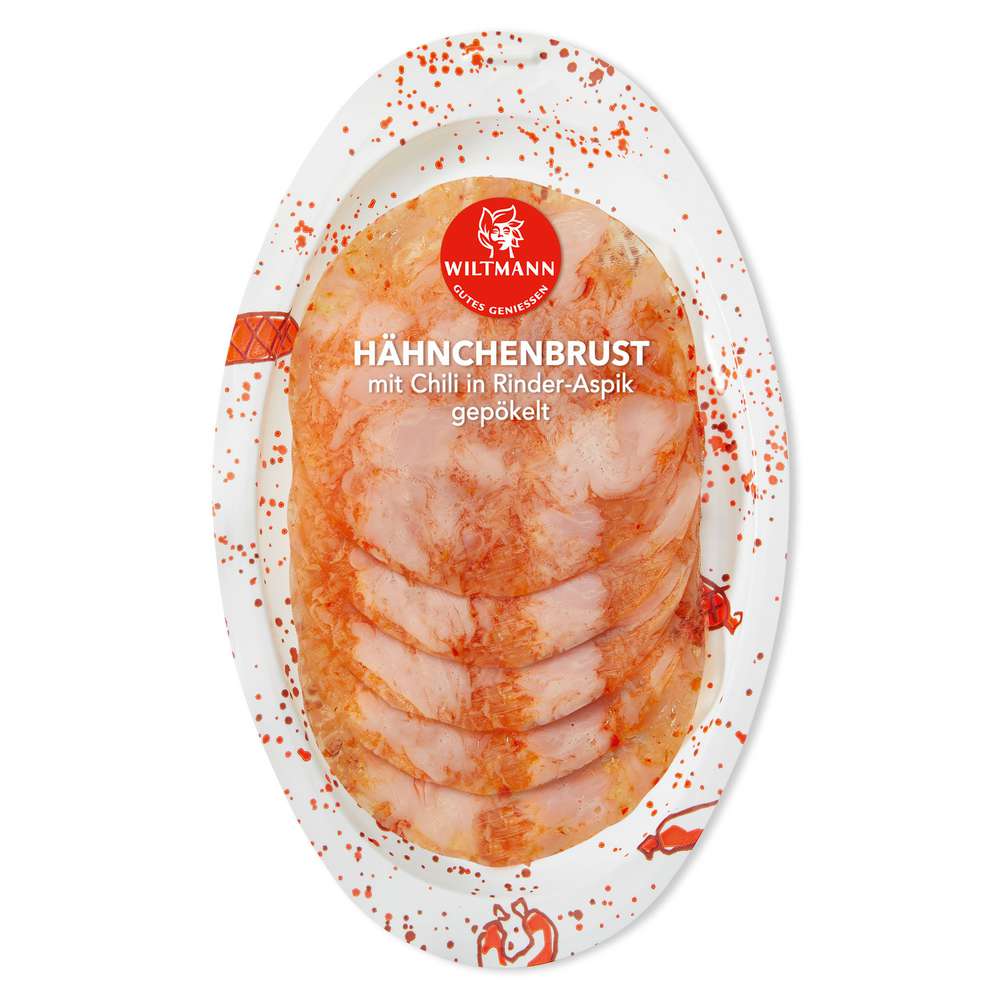 Link zu  Hähnchenbrust Gourmet-Aspik, Chili süß-sauer