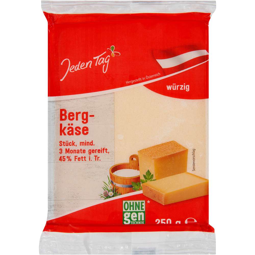 Link zu  Schnittkäse, Bergkäse