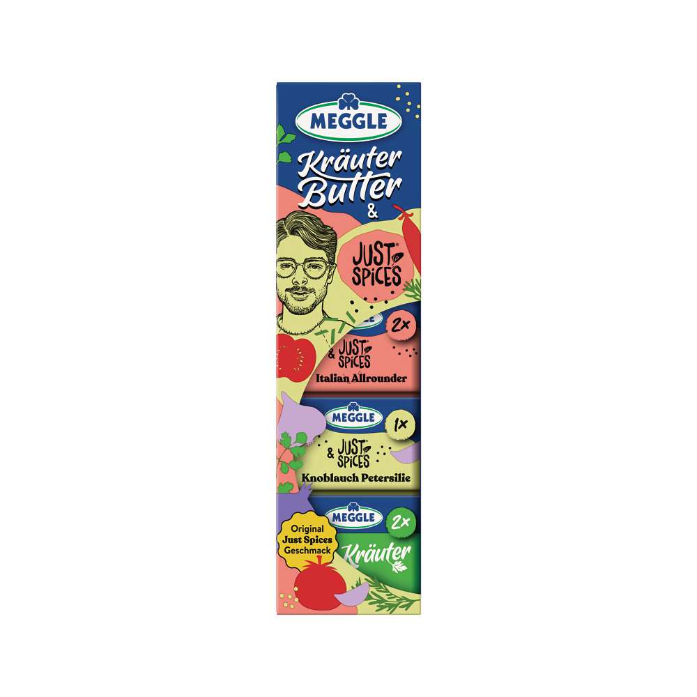 Link zu  Kräuter Butter mit Just Spieces  Geschmack