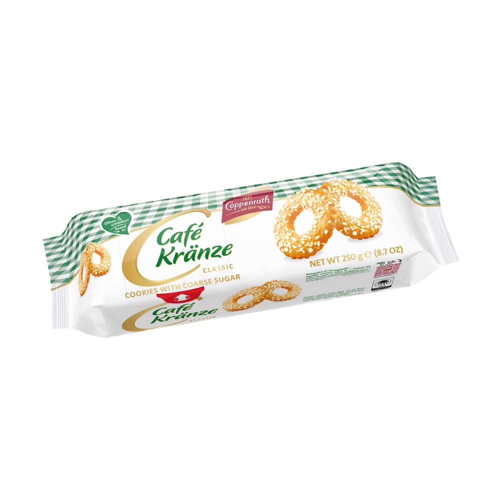 Link zu  Zuckerbestreutes Mürbegebäck Café Kränze