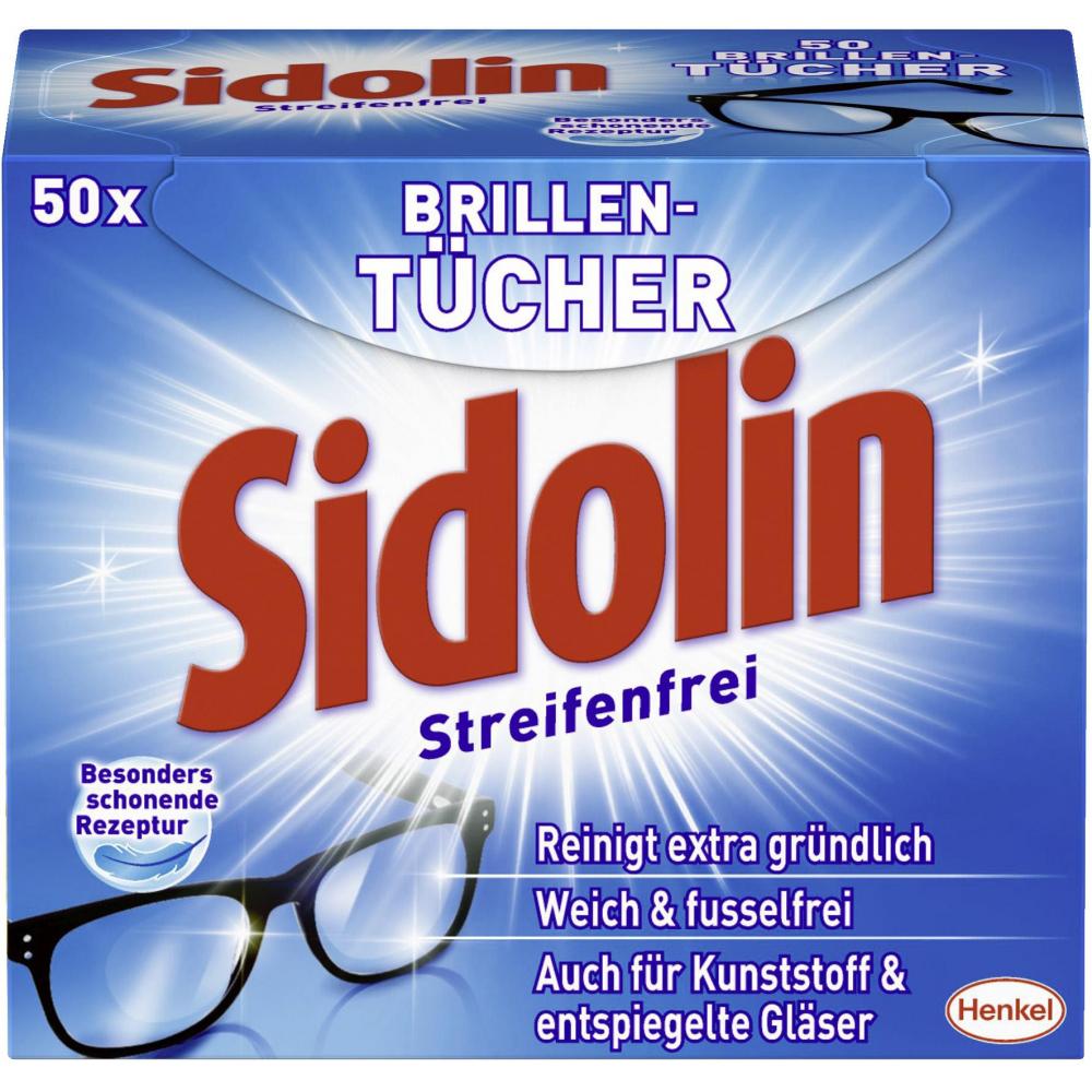 Link zu  Sidolin Streifenfrei Brillentücher, 50 Stück