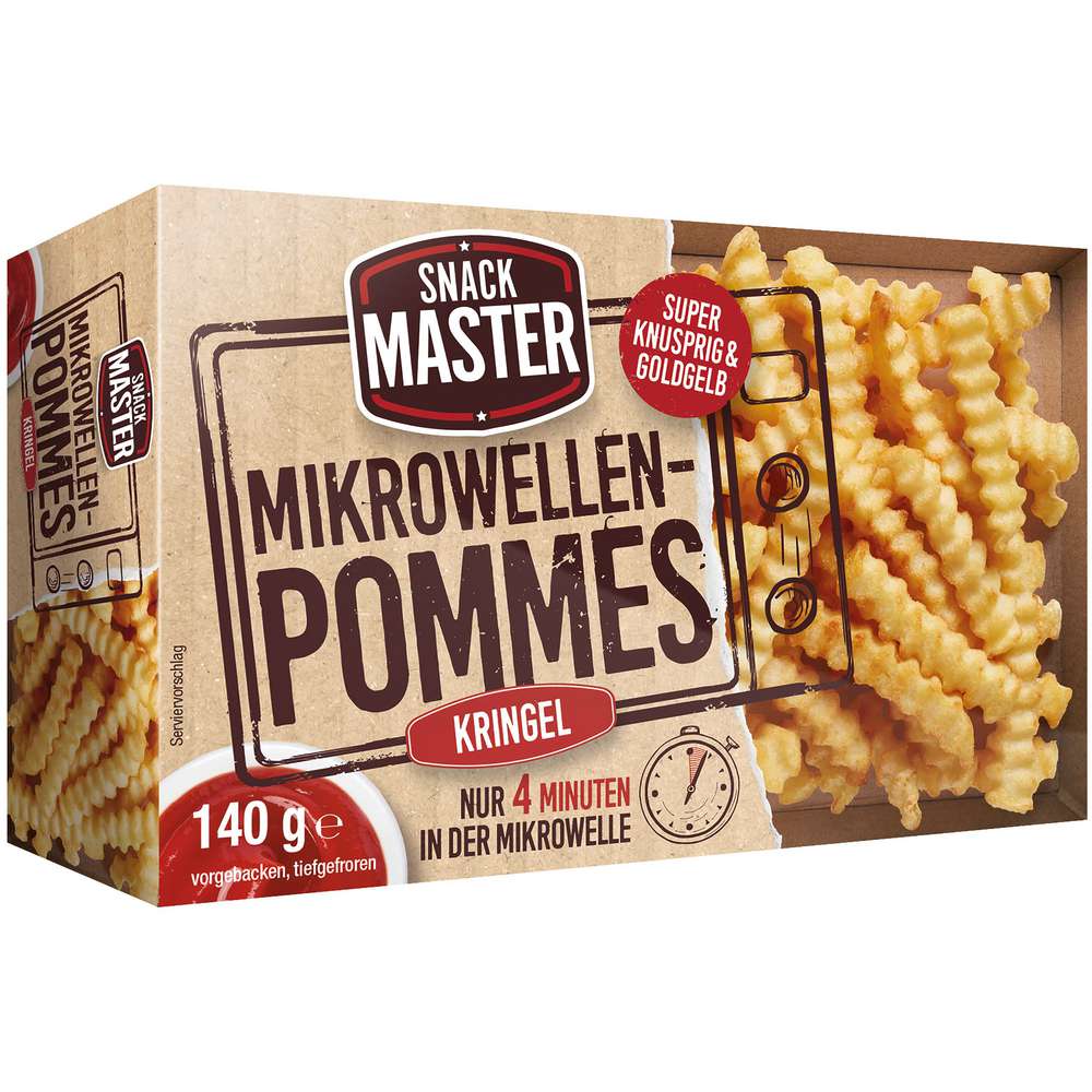 Link zu  Mikrowellen Pommes, tiefgekühlt