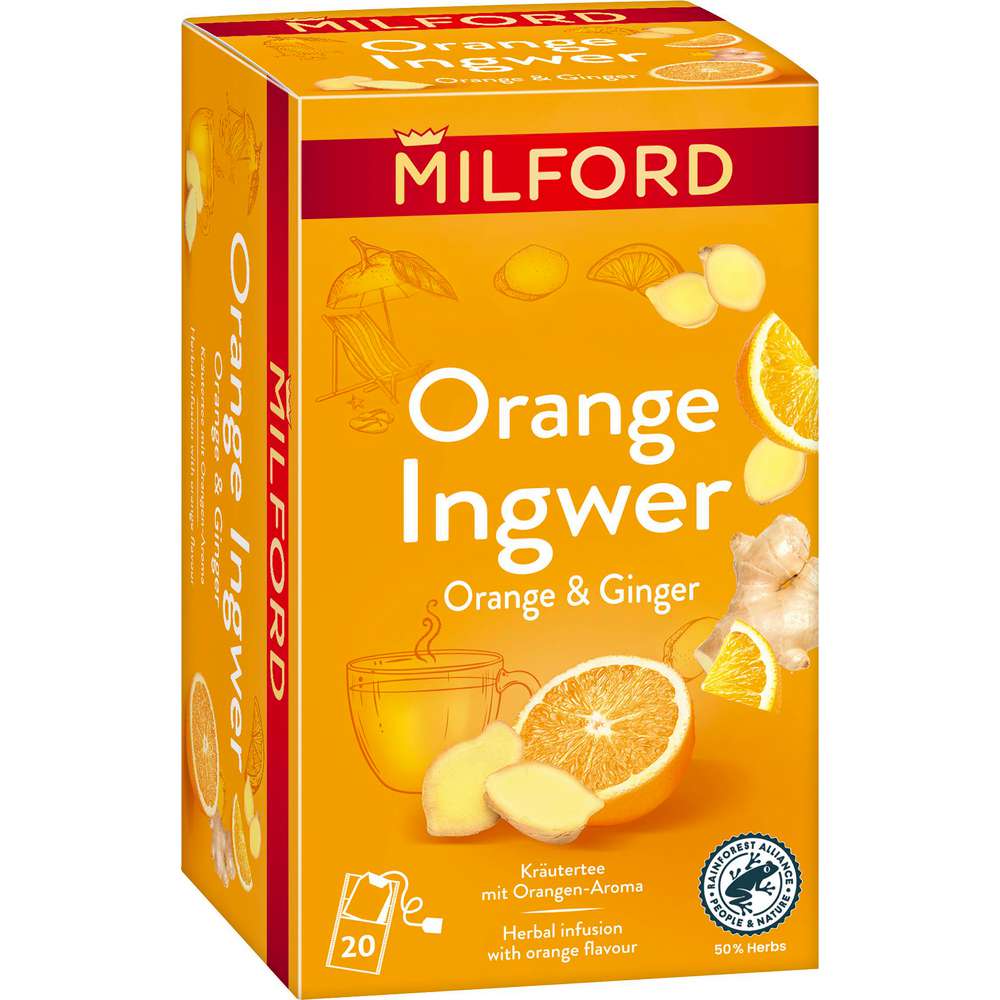 Link zu  Früchtetee, Orange-Ingwer