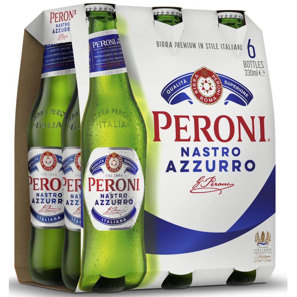 Link zu  Peroni Nastro, je 6 x 0,33 l