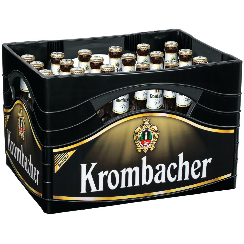 Link zu  Krombacher Bier, je Kiste
