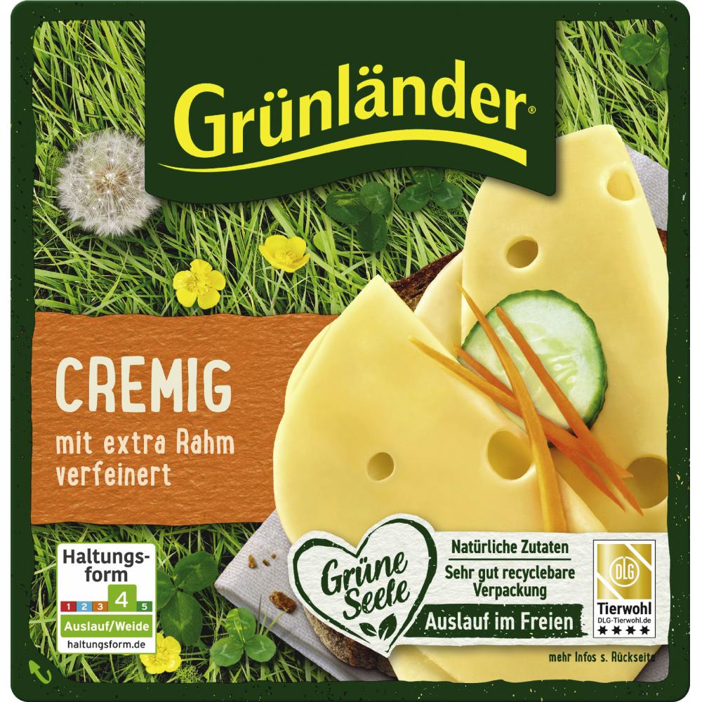 Link zu  Hochland Grünländer Scheiben, Hauchdünn oder Würfel, je 110–140 g