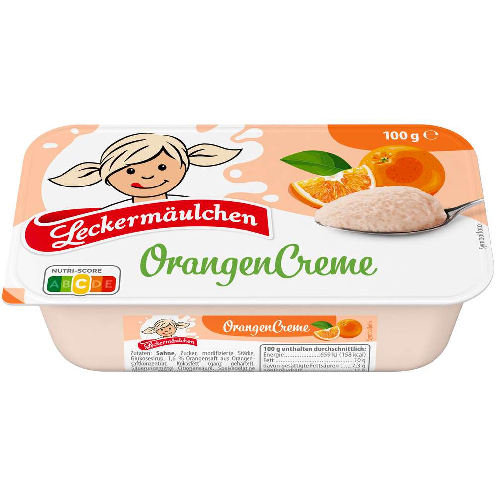 Link zu  Frucht Quark, Orangencreme