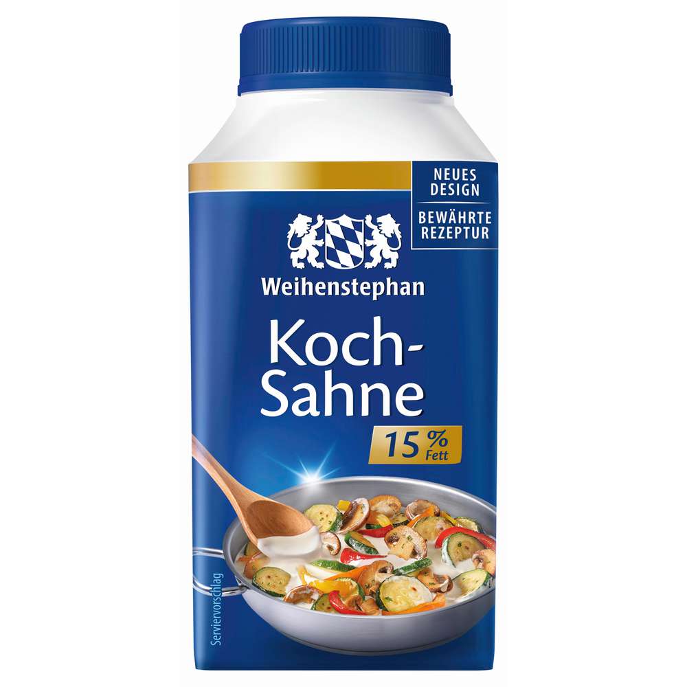 Link zu  Sahne zum Kochen