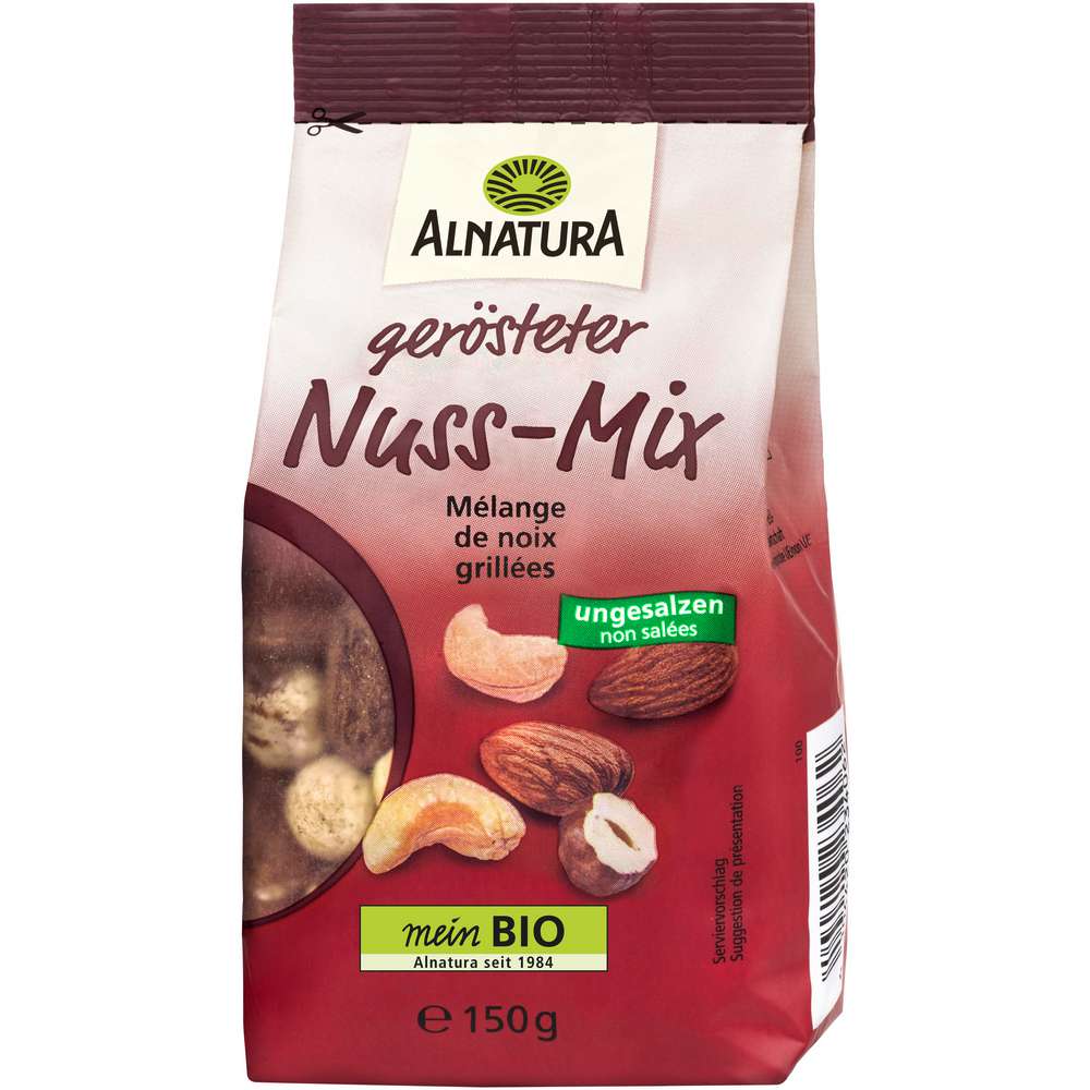 Link zu  Bio Nuss-Mix, geröstet & ungesalzen