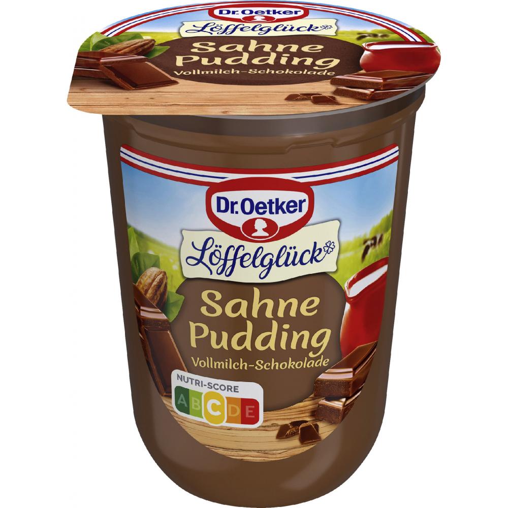 Link zu  Dr. Oetker Löffelglück Sahne-, Grieß- oder High Protein-Pudding, je 400–500 g