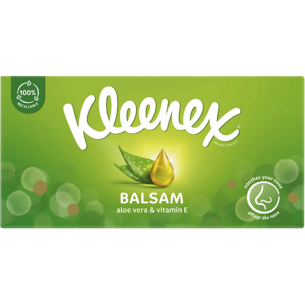 Link zu  Kleenex  Box oder Taschentücher, je 48–108 Tücher