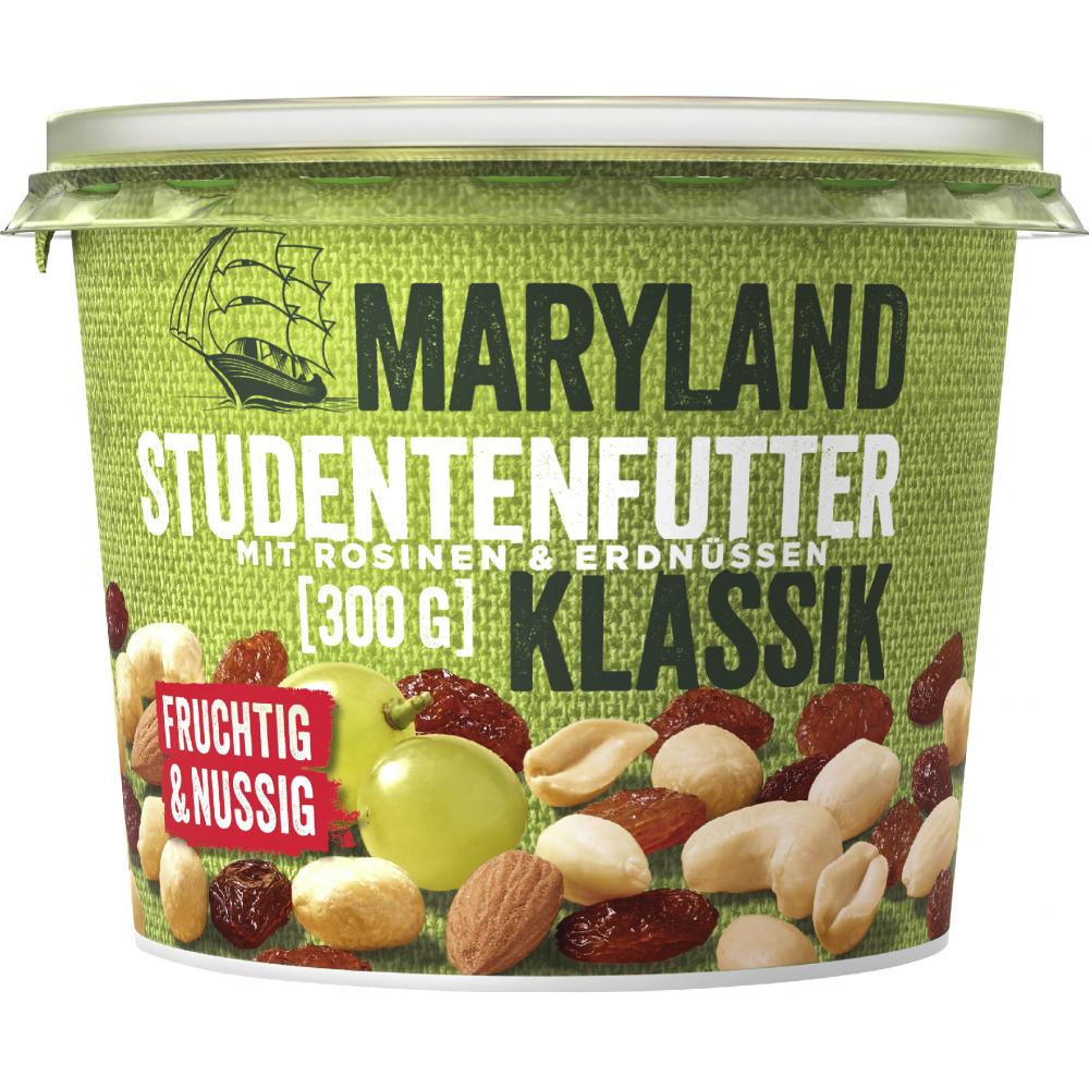 Link zu  Maryland  Snack Nüsse oder Studentenfutter, je 275–300 g