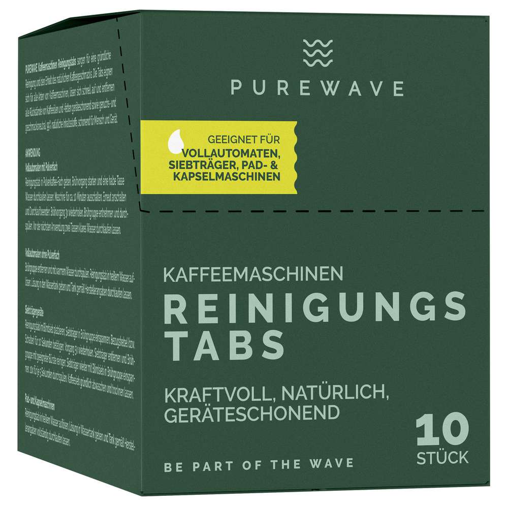 Link zu  Reinigungstabs Kaffeemaschine