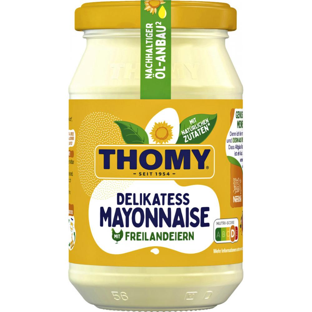 Link zu  Thomy Delikatess Mayonnaise oder Remoulade, je 200–250 ml