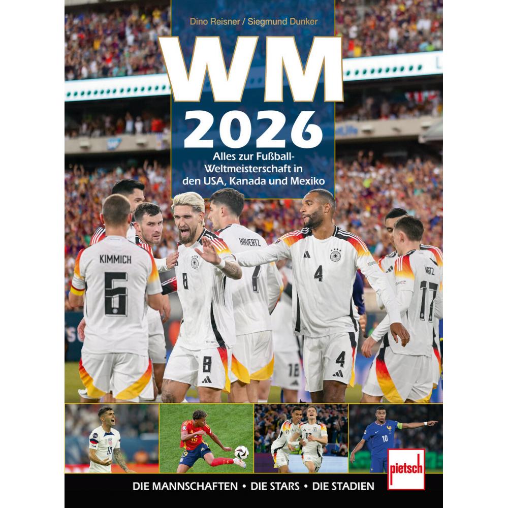 Link zu  Das Buch zur WM 2026 Alles zur Fußball-WM in den Usa, Kanada und Mexiko