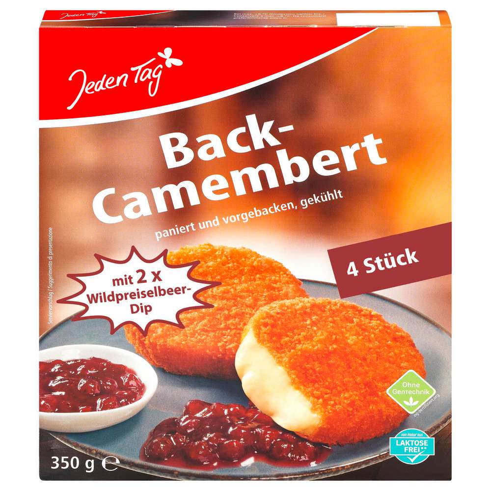Link zu  Back-Camembert mit Preiselbeer-Dip