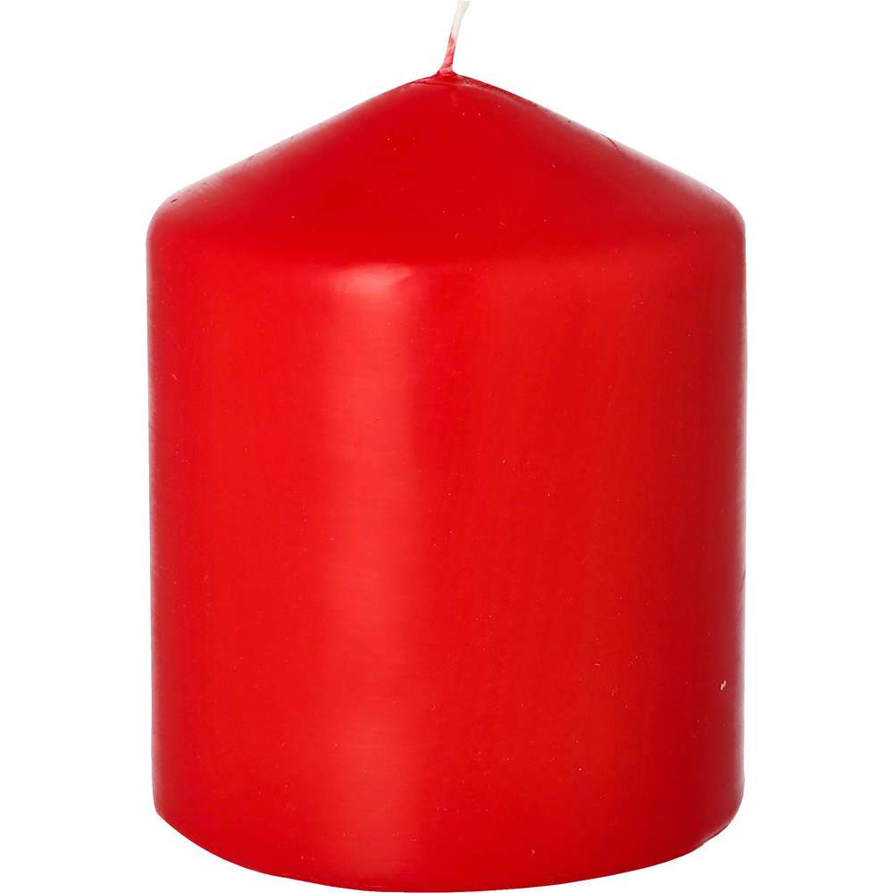 Link zu  Stumpenkerze, tangorot