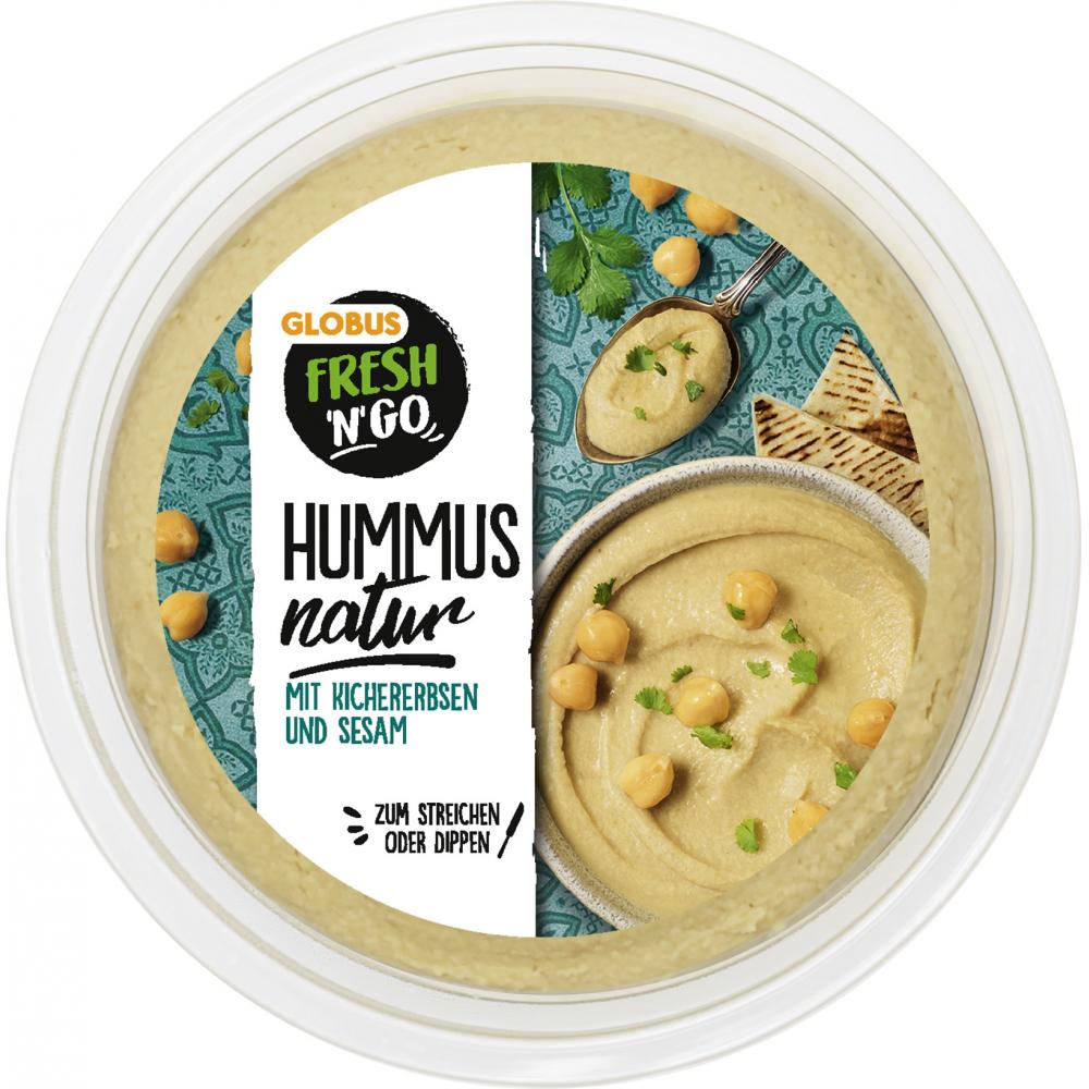 Link zu  Globus Fresh ’n’ GO Hummus, je 200 g