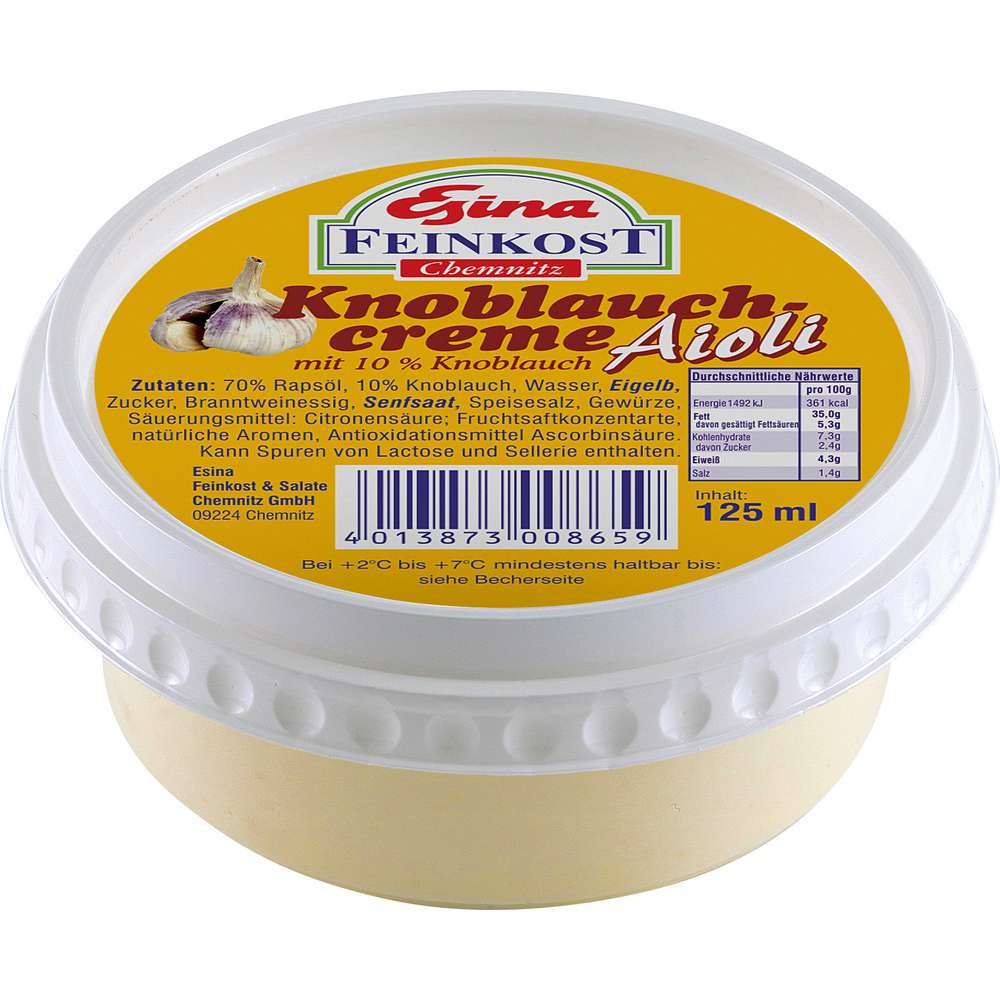 Link zu  Knoblauchcreme Aioli