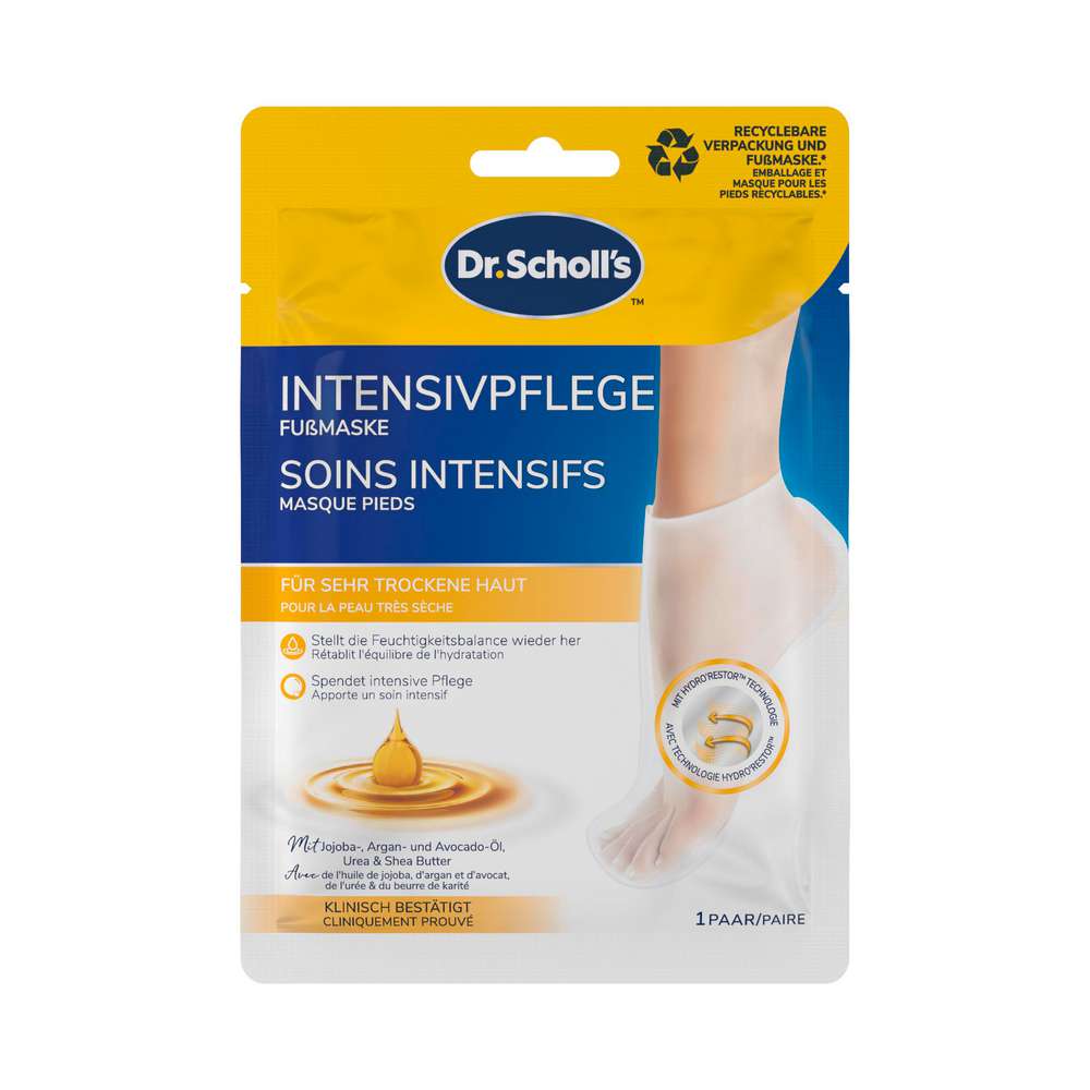 Link zu  Fußmaske in Socken, mit 3-fach Öl