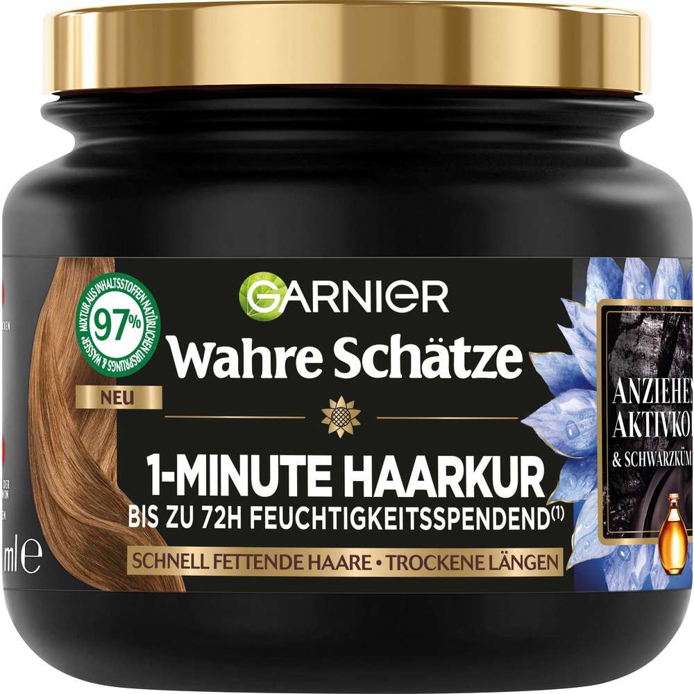Link zu  Wahre Schätze Haarmaske, Aktivkohle