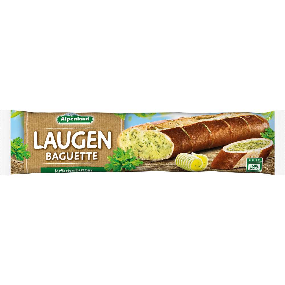 Link zu  Laugenbaguette Kräuterbutter