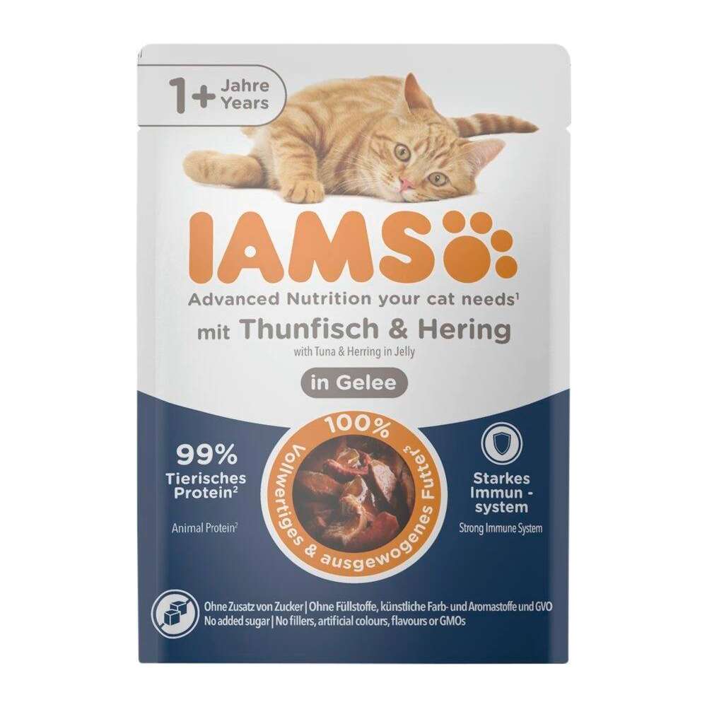 Link zu  Katzen-Nassfutter, Thunfisch/Hering