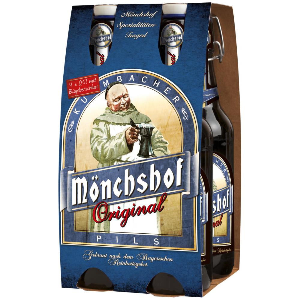 Link zu  Mönchshof Original Pils oder Hell, je 4 x 0,5 l