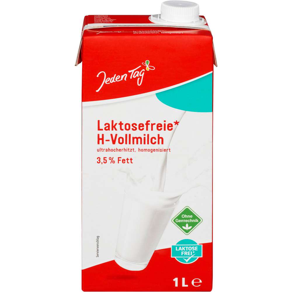 Link zu  H-Vollmilch 3,5 % Fett, Laktosefrei