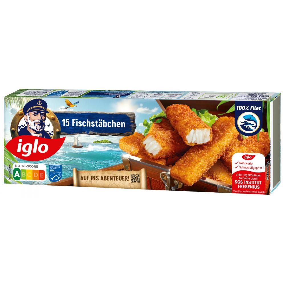Link zu  Iglo Fisch- oder Backfischstäbchen, je 360–450 g